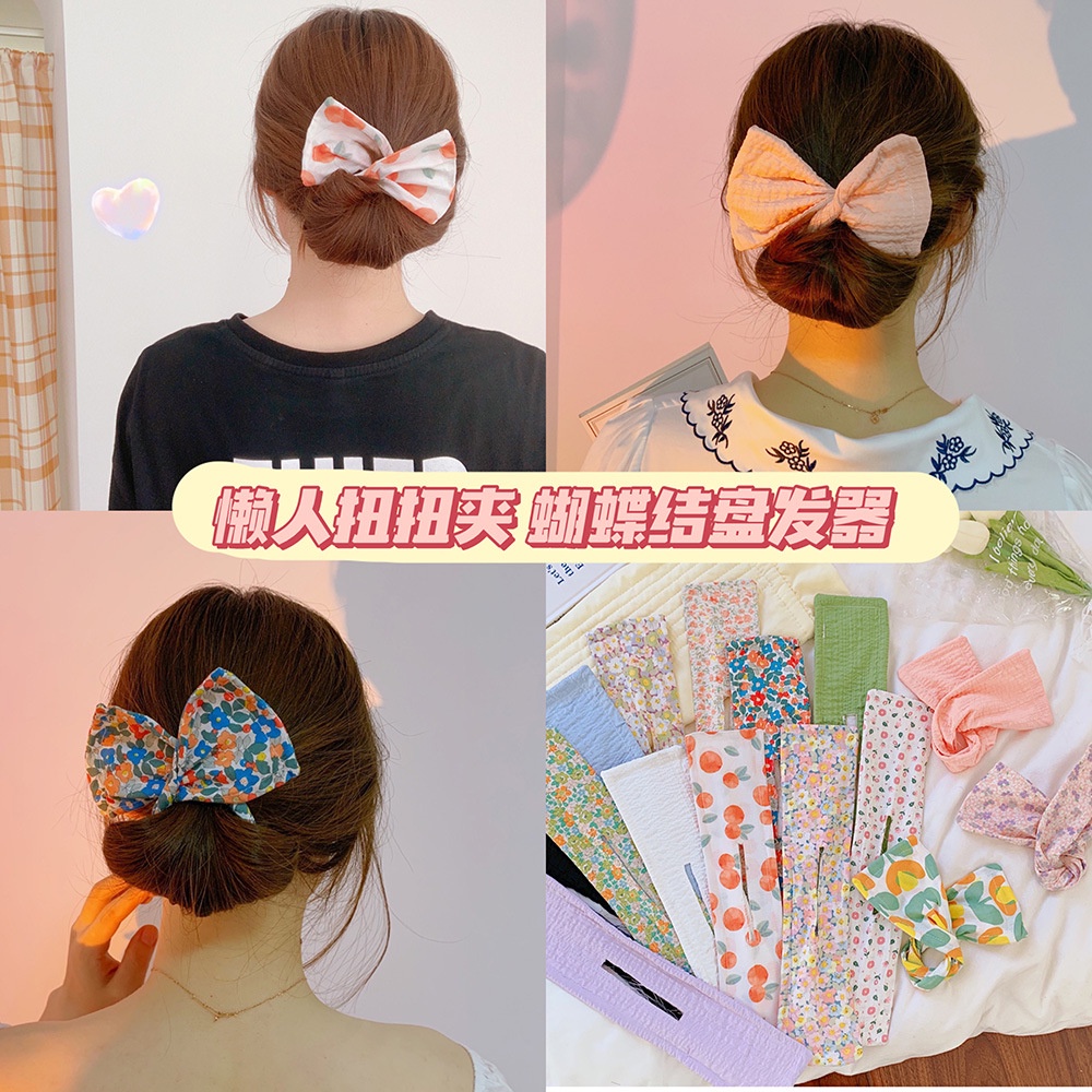 Dây buộc tóc kiểu nơ đáng yêu thời trang dành cho phái nữ