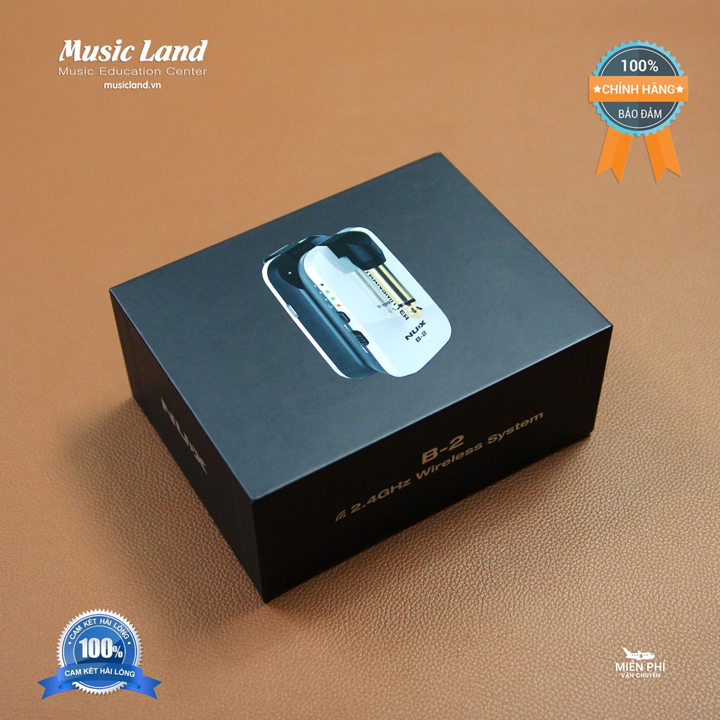 Bộ Kết Nối Đàn Guitar Không Dây Wireless NUX-B2 – Chính Hãng