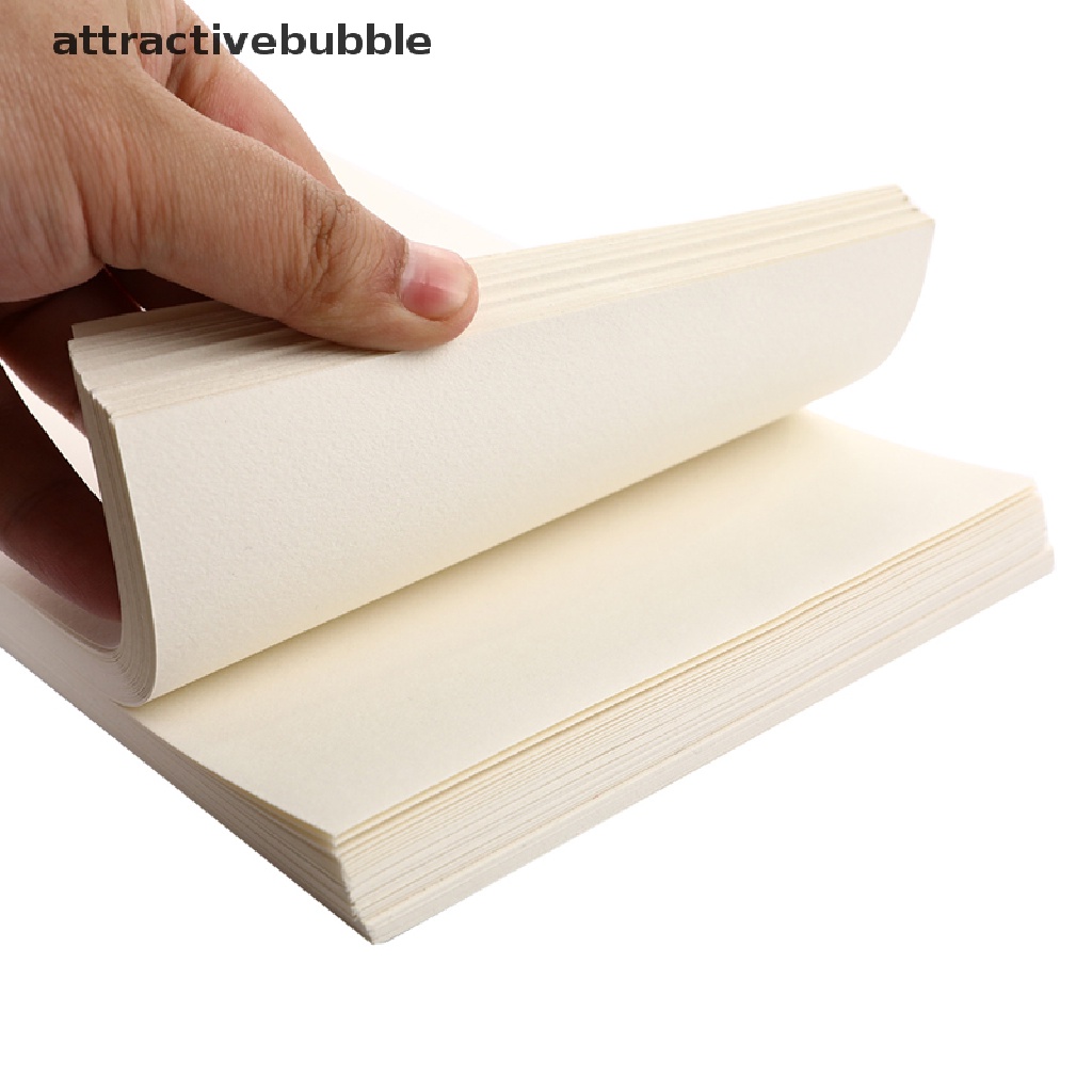 Set 100 tờ giấy vẽ màu nước an toàn tiện dụng cho học sinh
