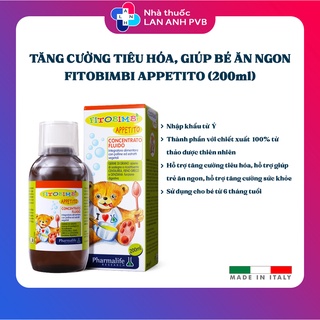 FITOBIMBI APPETITO - Siro hỗ trợ biếng ăn cho bé.