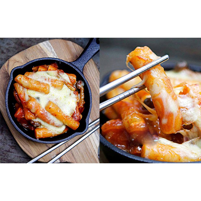 COMBO BÁNH GẠO KÈM SỐT TOKBOKKI TRUYỀN THỐNG HÀN QUỐC 500GR