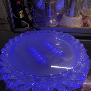 Đài Sen Pha Lê tròn LED đổi màu Φ23