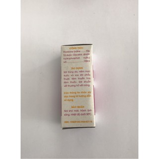 POVIDONE 10% - DUNG DỊCH SÁT TRÙNG