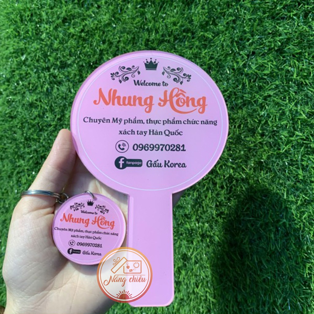 Bảng hiệu tay cầm siêu xinh - Free thiết kế theo yêu cầu - Dụng cụ chụp hình sản phẩm