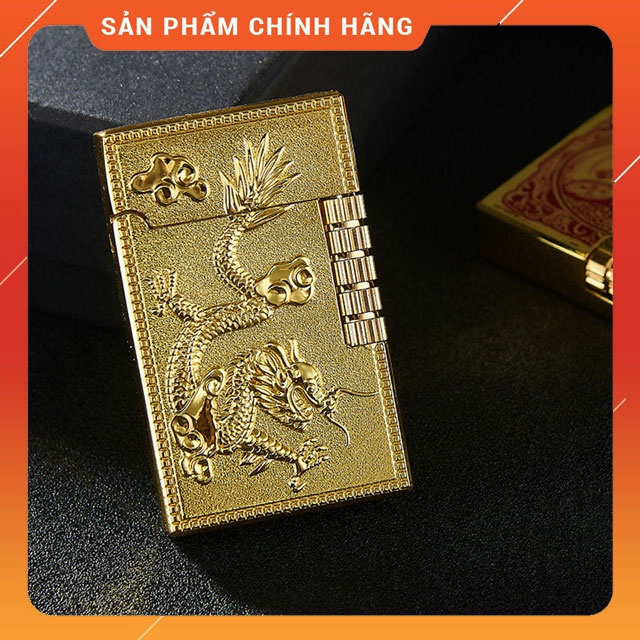 Dụng Cụ Nhóm Củi 𝐁𝐚̣̂𝐭-𝐋𝐮̛̉𝐚 803R Khắc Hình Rồng 2 Mặt