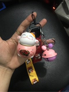 Móc khoá mèo thần tài