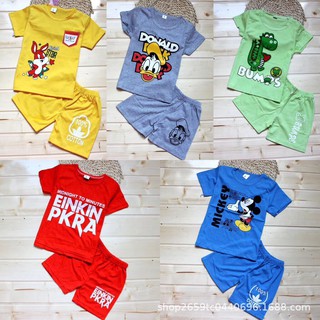 Combo 3 Bộ Bé Gái - Bé Trai Cotton (giao mẫu ngẫu nhiên)