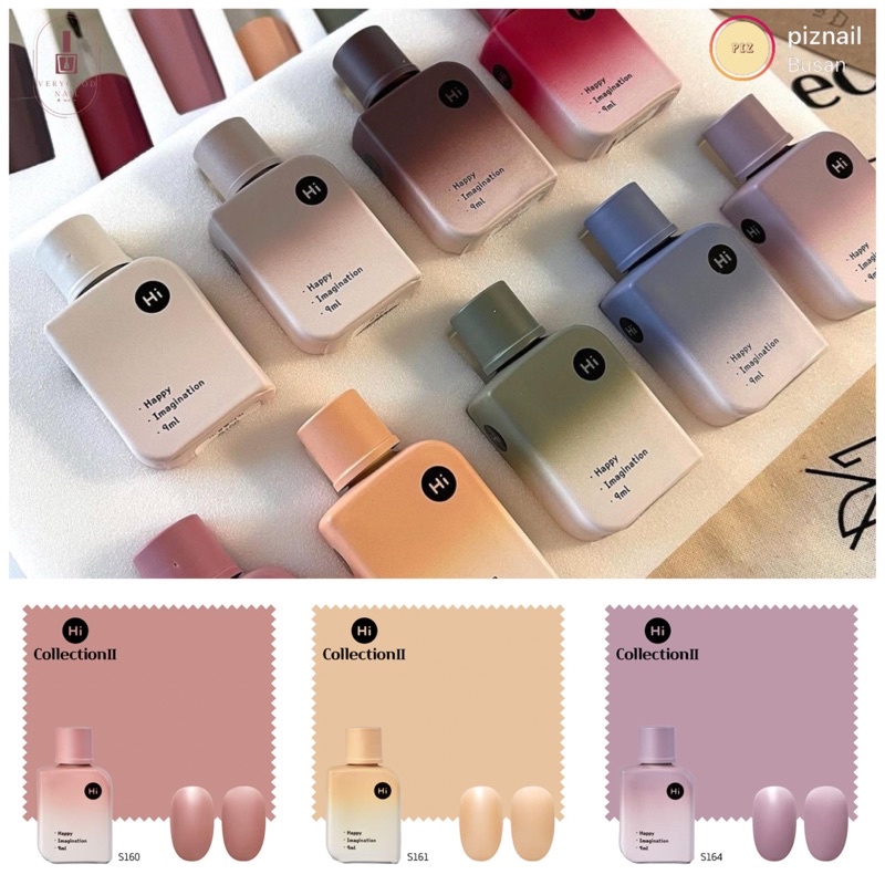 Higel nail - Sơn gel tách lẻ set Hi Collection 2