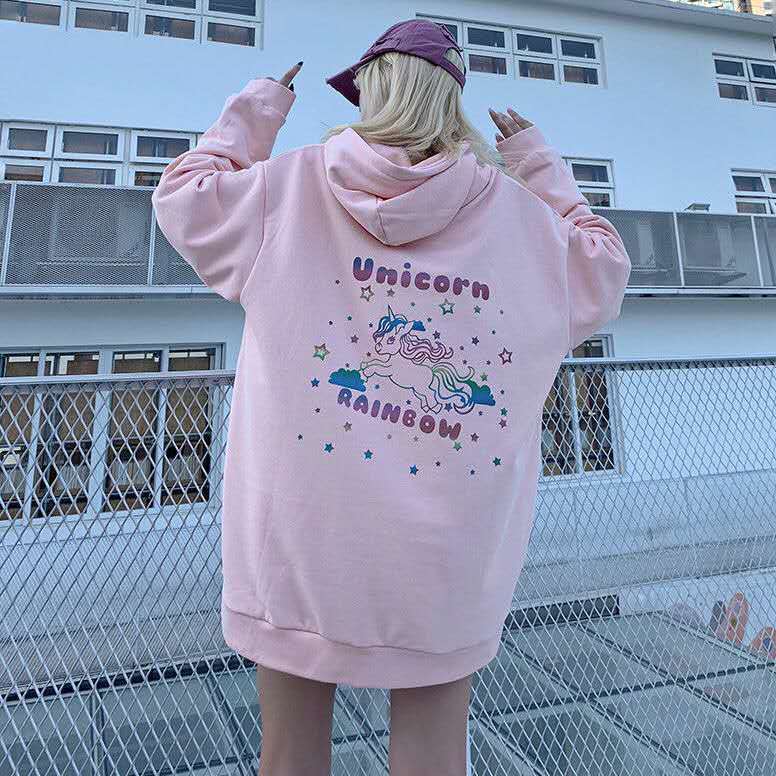 Áo Hoodie Họa Tiết Kỳ Lân Cho Gia Đình