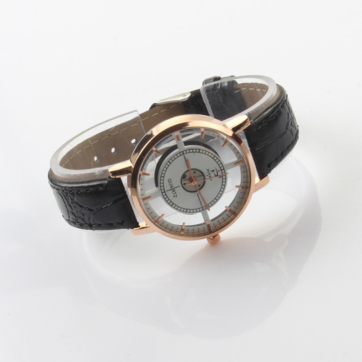 ĐỒNG HỒ NAM NỮ ROSIVGA 1, DÂY DA, MẶT TRÒN, THIẾT KẾ TRỜI TRANG Bán lẻ giá sỉ