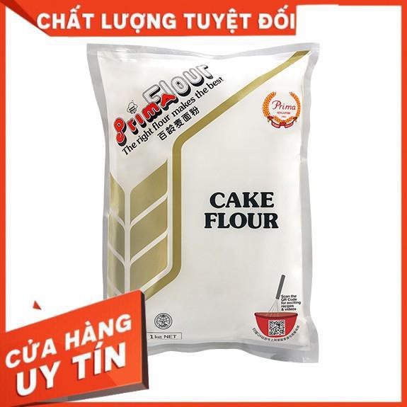 [Sỉ Lẻ] Bột Prima Cake Flour màu vàng 1kg