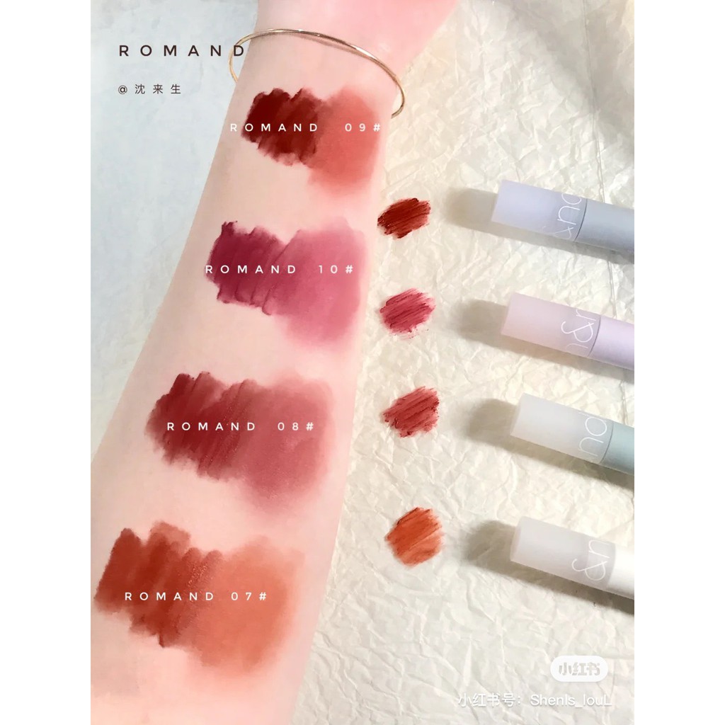 [Be Original] Son kem ROMAND SEE THROUGH MATTE TINT (Romand Hanbok)