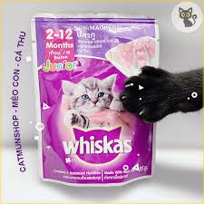 Combo 5 gói pate whiskas cho mèo, mèo con các vị  80g