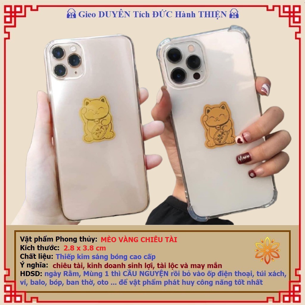 Mèo Chiêu Tài rước Lộc vào nhà, Bình an May mắn - PHONG THỦY LIÊN HOA | BigBuy360 - bigbuy360.vn