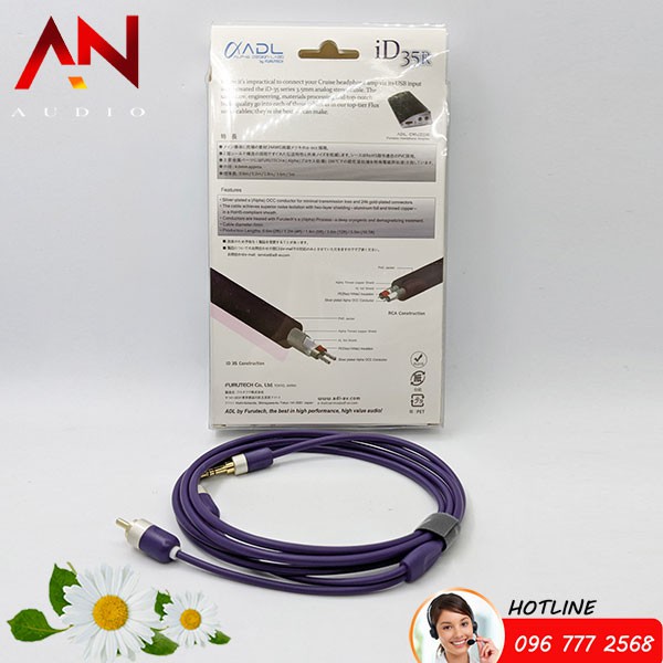 Dây 3.5mm Ra 2 Av Furutech Nguyên Bản