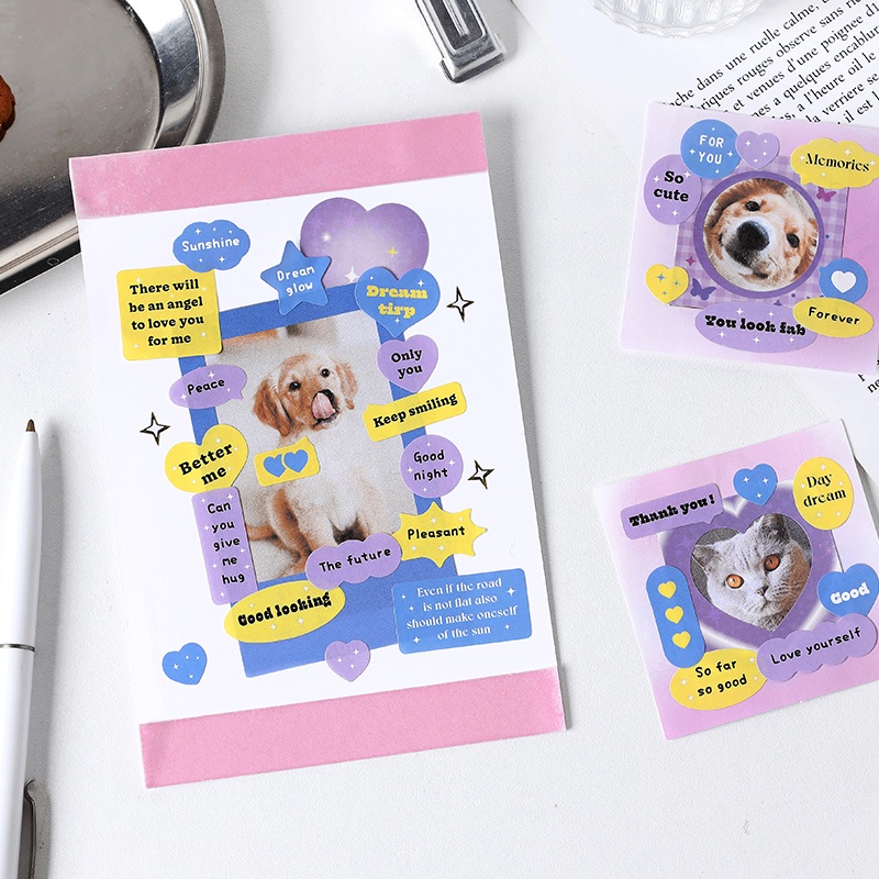 Flowertree 1 Miếng Dán Trang Trí Sổ Tay