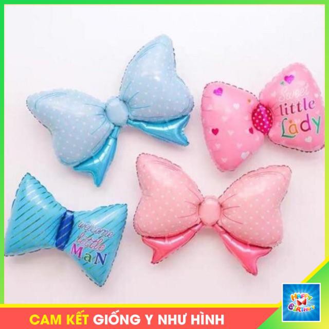 Bóng Nhôm Hình Nơ Vương Miện Trang Trí Sinh Nhật #TrangTriSinhNhat