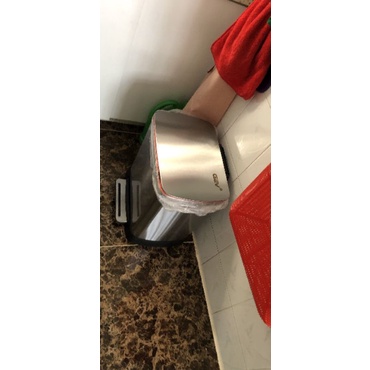 Thùng rác GEV cao cấp inox đạp chân H71