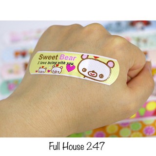 [Set 100c] Băng vết thương cá nhân hoạt hình chống nước kute dễ thương ngộ nghĩnh, Urgo chăm sóc vết thương cá nhân