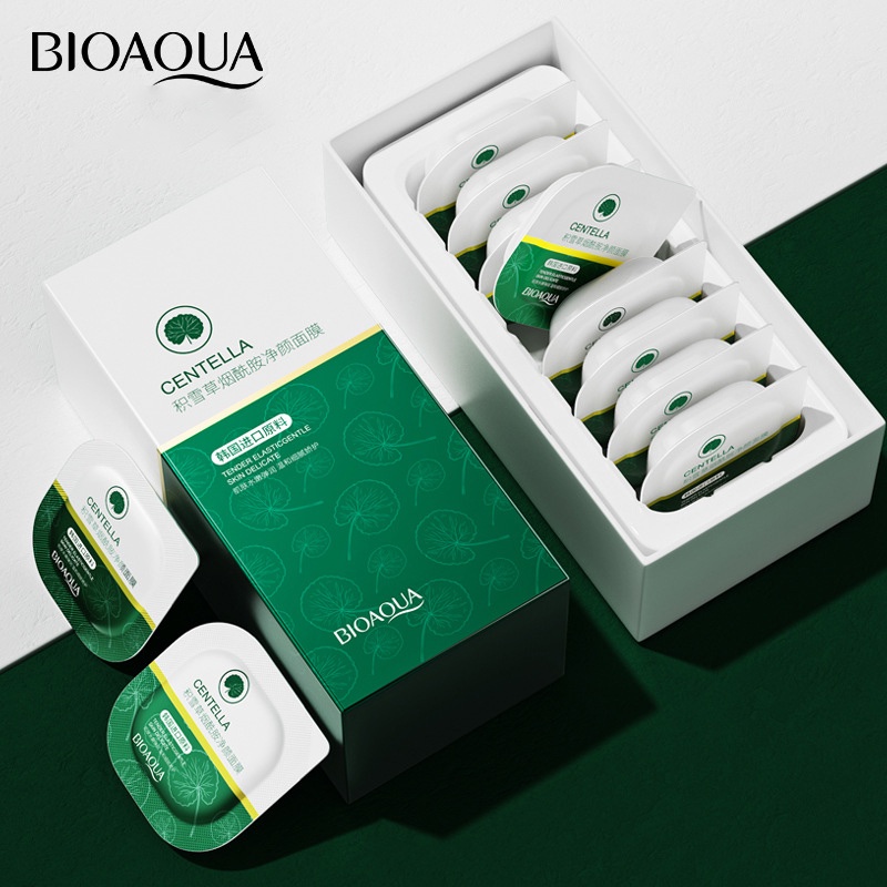 Mặt nạ bùn đất sét dưỡng da dưỡng ẩm hoa quả Bioaqua đủ vị ECOTITT MNĐS01