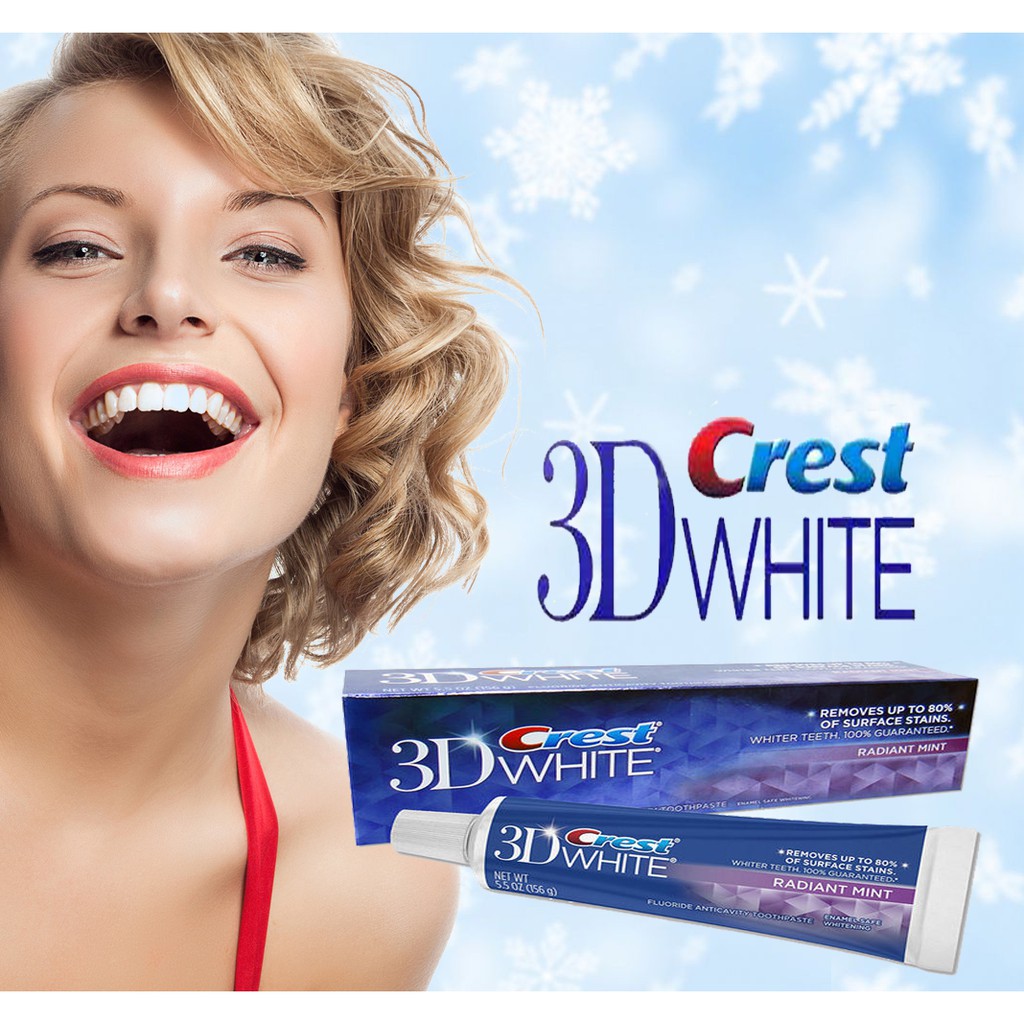 Kem đánh răng Crest 3D White Arctic Fresh 198g