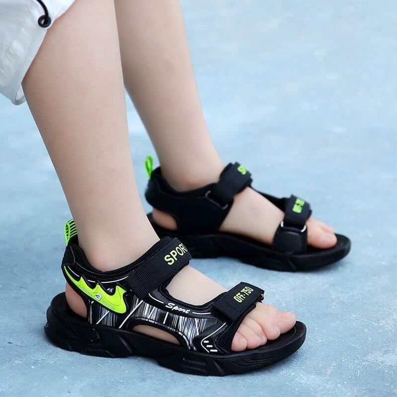 Sandal bé trai SPORT MEDIGEN ST57 quai hậu đi học đi chơi cho bé 4-12 tuổi