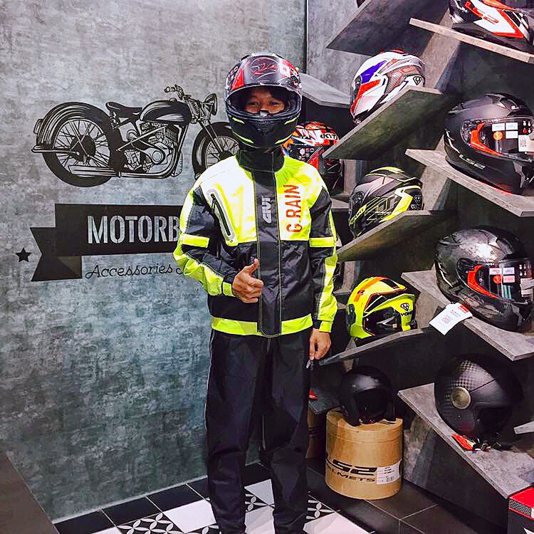 Bộ Quần Áo Mưa GIVI GRA01 G-RAIN