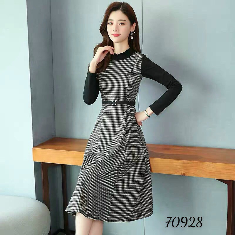 ĐẦM XÒE VOAN LỤA NỮ HỌA TIẾT CỰC ĐẸP PHÙ HỢP CHO CÁC NÀNG