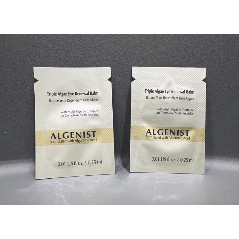 Sample mẫu thử Kem Dưỡng Mắt Algenist Triple Algae Eye Renewal Balm