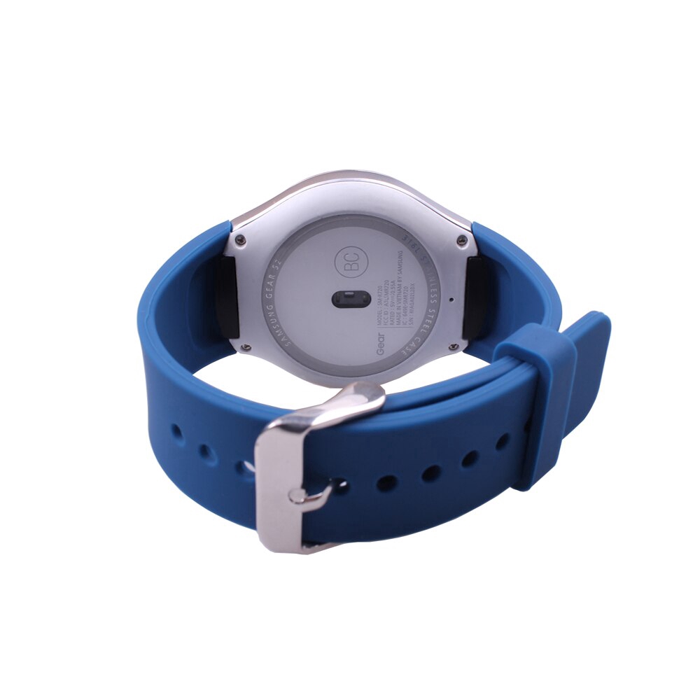 Dây silicone đơn giản thay thế cho đồng hồ đeo tay thông minh Samsung Galaxy Gear S2 R720