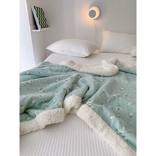 Chăn Lông Cừu Vintage Minisize