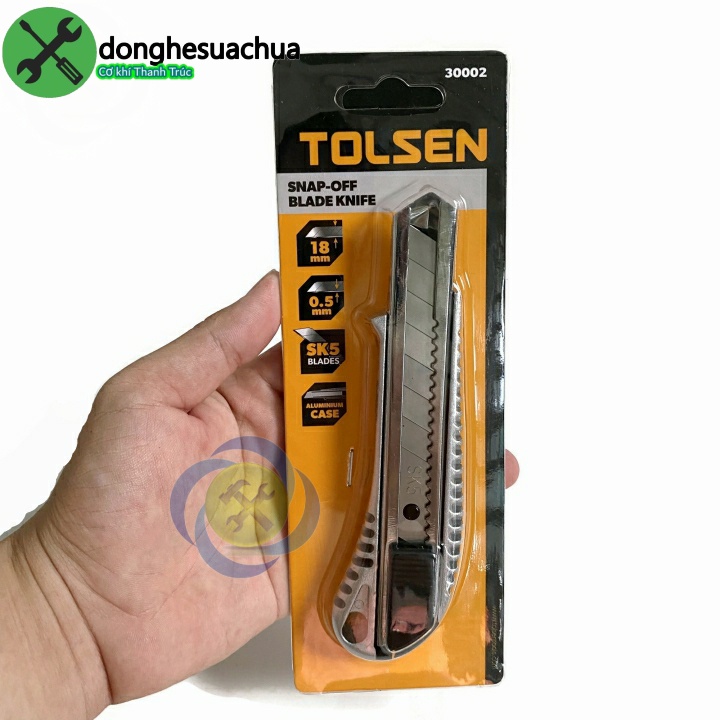 Dao rọc giấy Tolsen 30002 cán nhôm