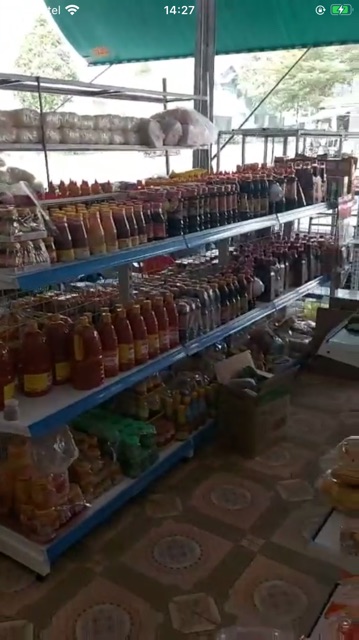 Kệ sắt để hàng tạp hoá