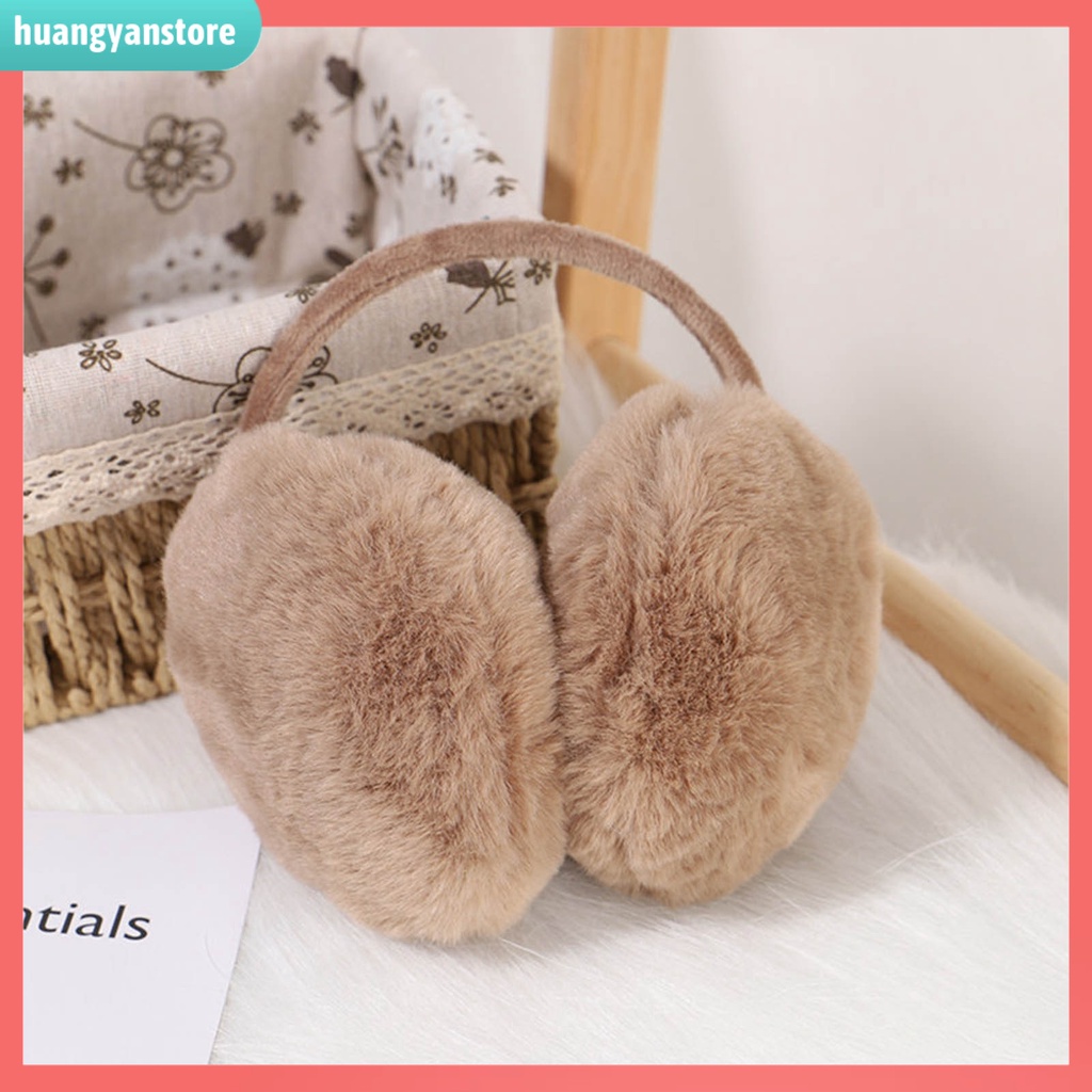 HY| Miếng bị tai màu trơn giữ ấm mùa đông tái sử dụng được