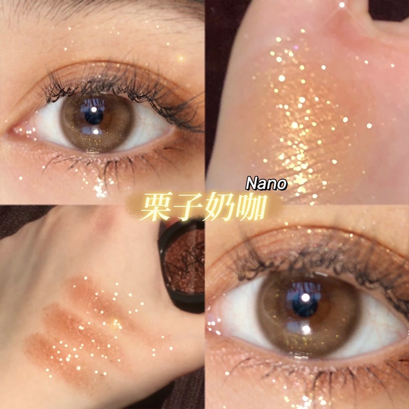 YIMEIXI Kính áp tròng màu Silicon Hydrogel 14.0MM Kính áp tròng màu Brown 2 miếng Trang điểm hàng năm Làm lens đẹp Sinh viên Cận thị Kính áp tròng