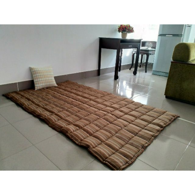 NỆM TRẢI SÀN KIÊM ĐỆM TRẢI GIƯỜNG 1M2*2M