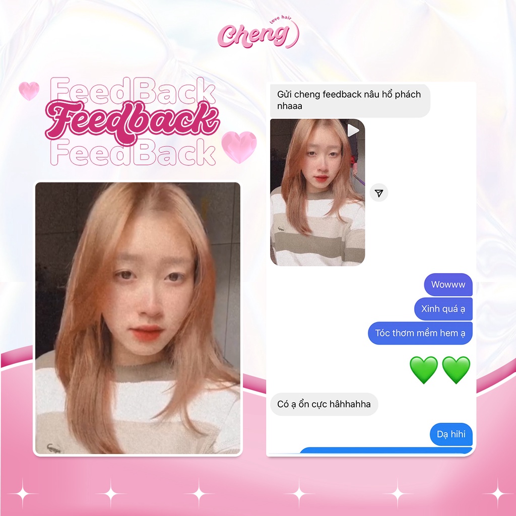 Thuốc Nhuộm Tóc Màu NÂU HỔ PHÁCH Không Tẩy | Chenglovehair, Chenglovehairs