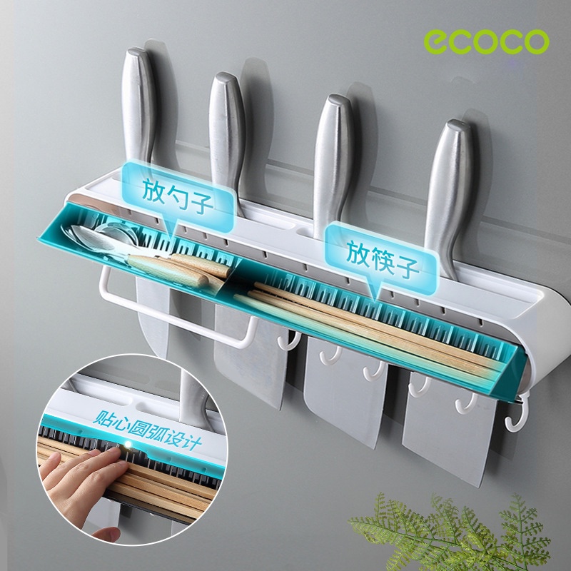 Giá kệ dao nhà bếp treo tường Ecoco E2028 sang trọng cao cấp, loại dài 500mm