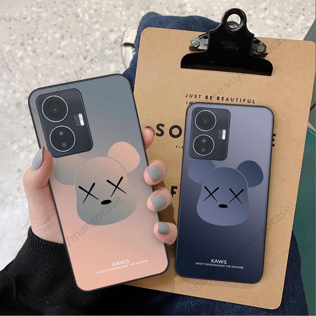Ốp lưng điện thoại Vivo Y55 4G / 5G 2022 drew, kaws, bape cao cấp, vỏ ốp rẻ đẹp