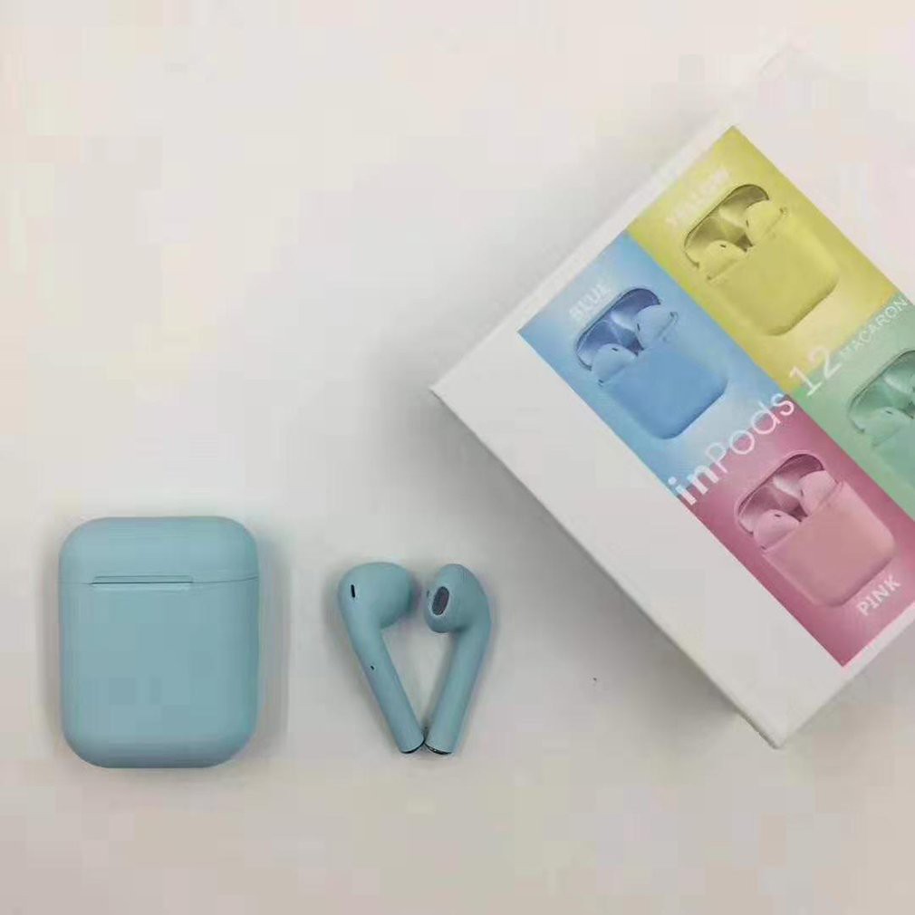 Tai nghe bluetooth inpods 12 cảm biến vân tay 4.7 I12 I9 | WebRaoVat - webraovat.net.vn