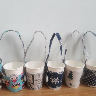 Quai vải đựng ly/ Cup Holders may sẵn - nhiều mẫu