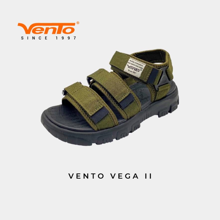 Giày Sandal Nam Nữ Vento Chính Hãng VEGA II NB10602 Màu Kaki