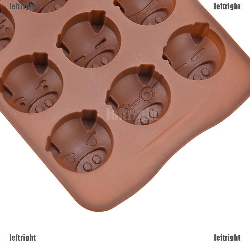 1 Khuôn Làm Bánh &amp; Socola Hình Heo Con Bằng Silicone DIY