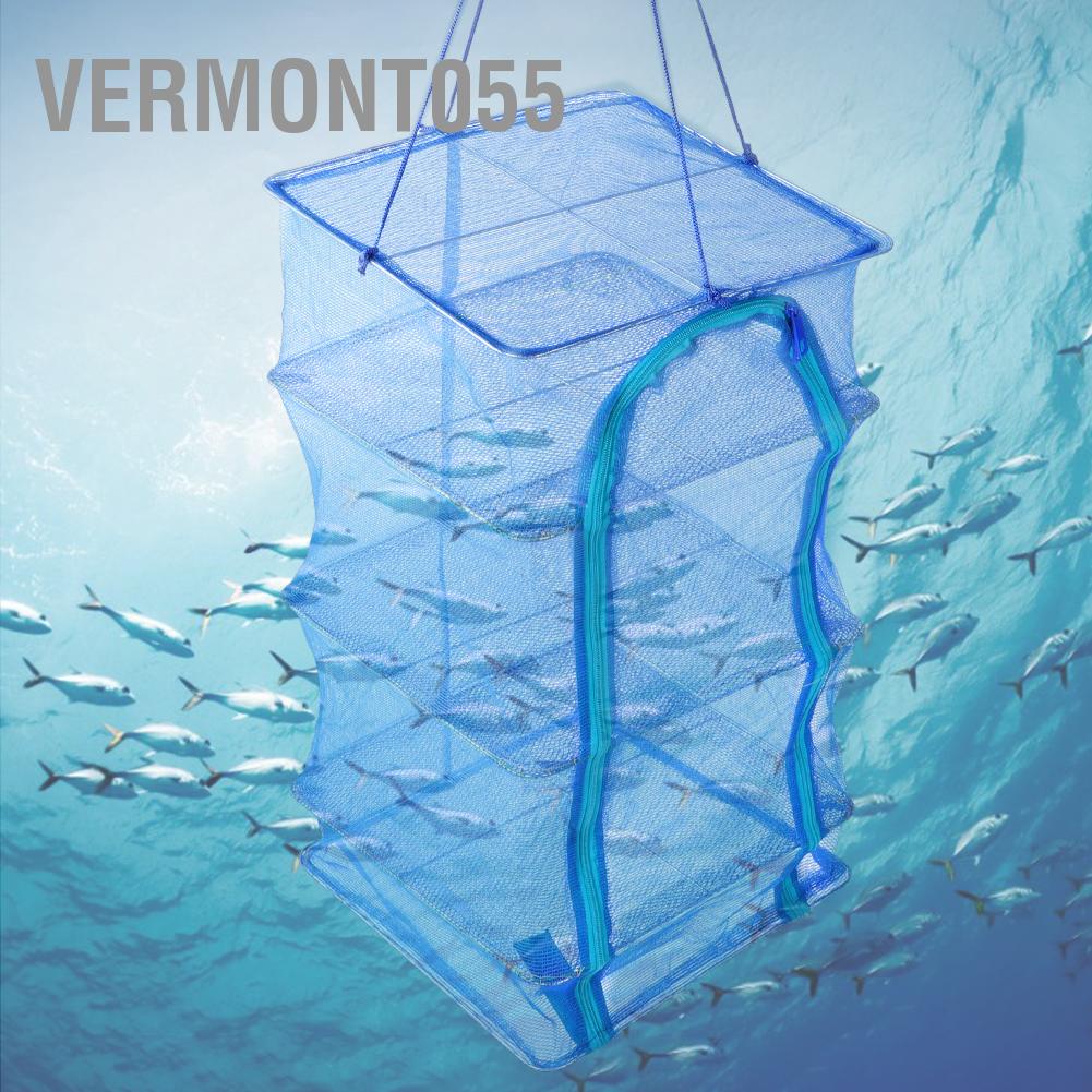 Có thể bán buôn Lưới có thể thu gọn Treo giàn phơi chống ruồi Lồng bảo quản thực phẩm khô Túi đựng Vermont055 Hàng giao ngay