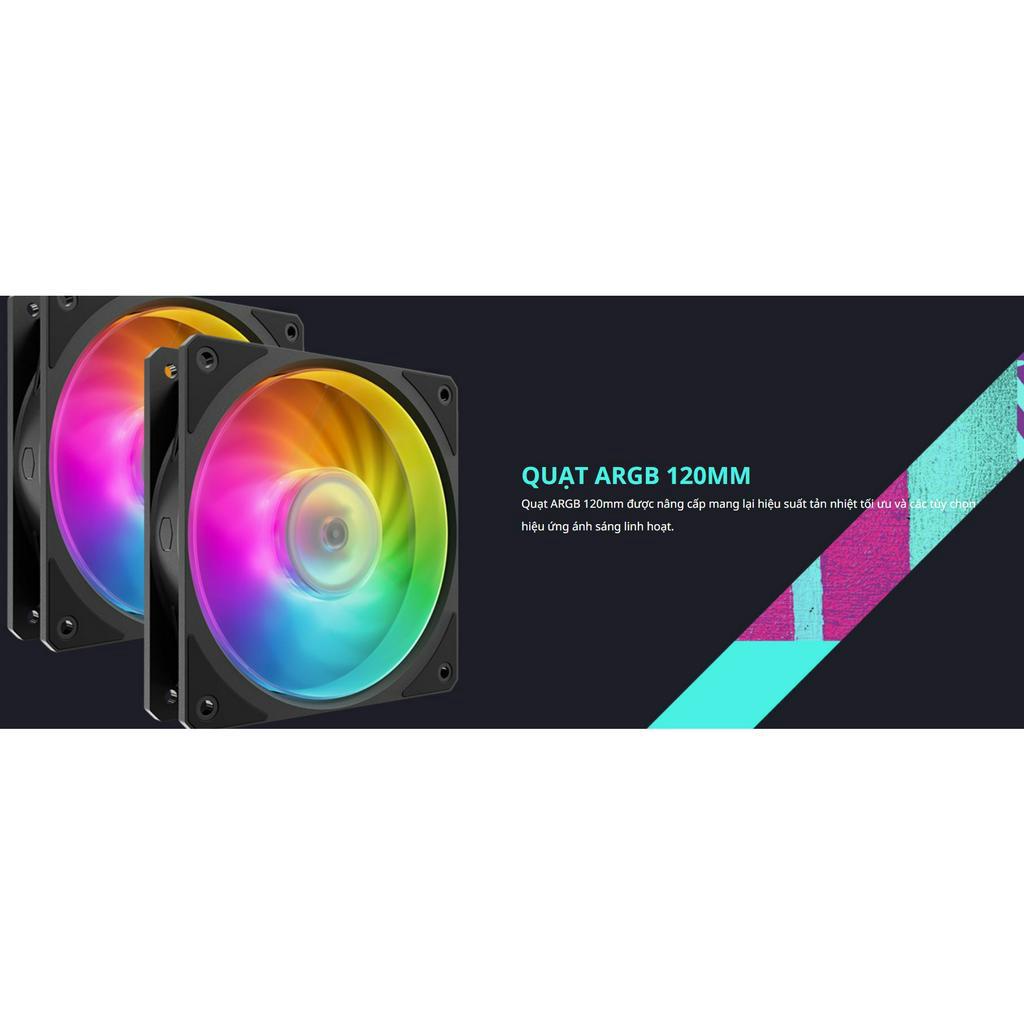 Tản Nhiệt Nước AIO COOLERMASTER 240LCORE ARGB BLACK