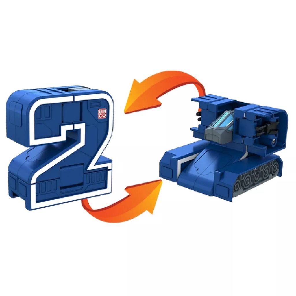 Đồ chơi lắp ráp số EMCO biến hình robot TINITOY – LUB184 – LUFFYBABY – Kích thích bé tư duy, sáng tạo