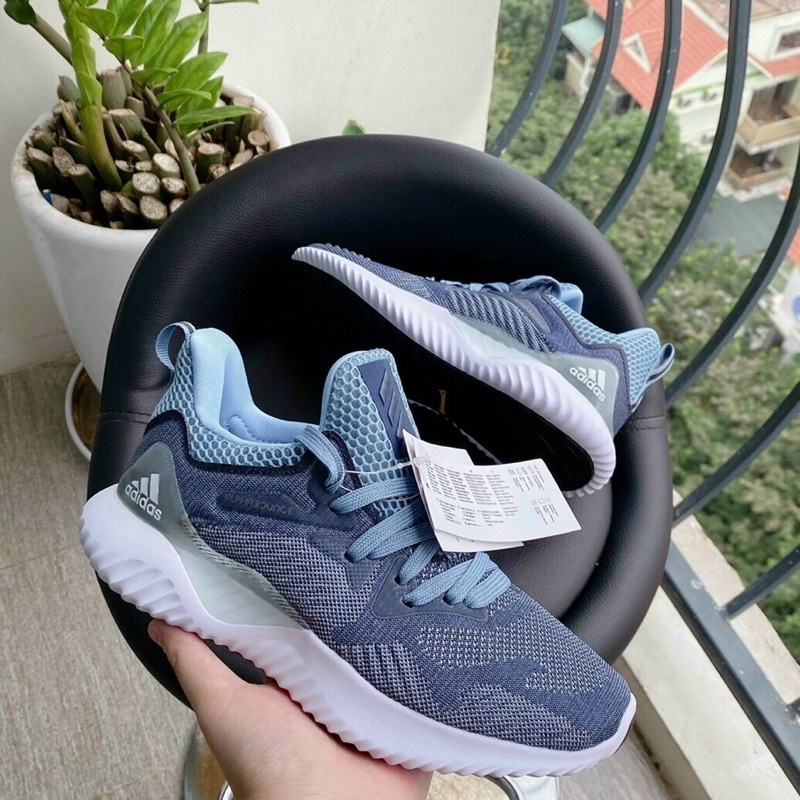 Giày alphabounce XANH hàng cao cấp size Nam Nữ 36->43