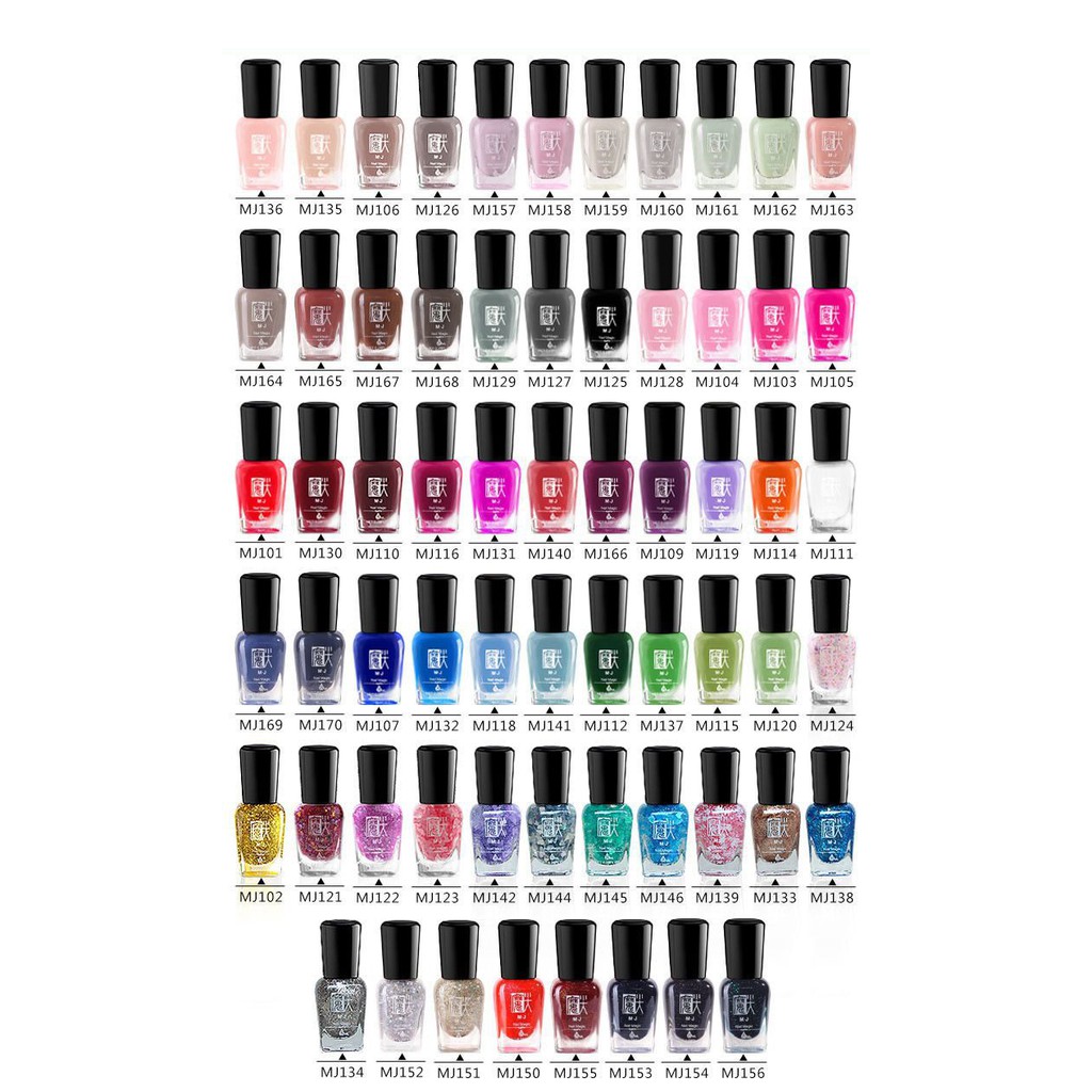 Sơn móng tay M.J mịn có thể xé ra lành mạnh 98 màu 8ml