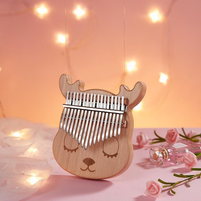 Đàn Kalimba 17 phím kiểu dáng tiện dụng hàng có sẵn Cegaxii