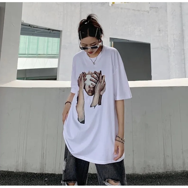 Áo thun tay lỡ form rộng unisex Tiger.86 AFR547